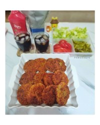 دونات مرغ بدون تخم مرغ