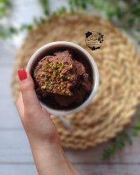 بستنی خرما رژیمی