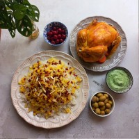 مرغ بریان خانگی