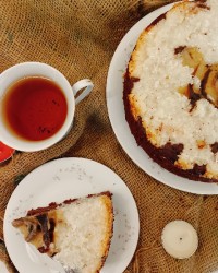 پای نارگیل شکلاتی