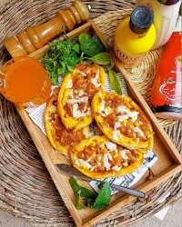 پیده گوشت و پیاز کاراملی