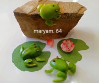 دیزاین فلفل دلمه به شکل قورباغه