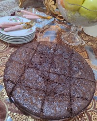 کیک خیس نسکافه ای