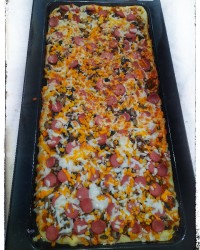 پیتزا قرو قاطی????