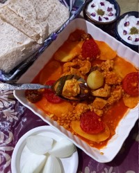 آبگوشت مرغ