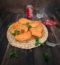 پیراشکی گوشت وقارچ