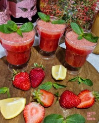 نوشیدنی توت فرنگی