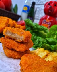 ناگت مرغ خانگی