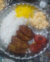 کتلت با سالاد کلم