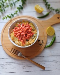 سالادسیب زمینی و هویج