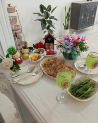 شوید پلو با تن ماهی
