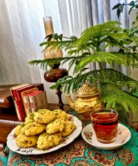 کلوچه گردو و کشمش