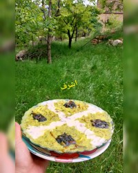 آش رشته درطبیعت