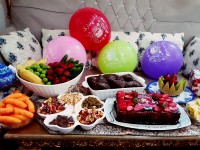 میز تولد اسرا جانم ❤