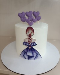 کیک روز دختر (سفارشی)