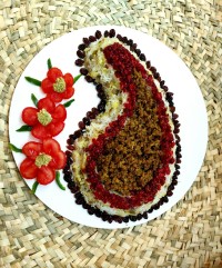 ته چین عدس پلو