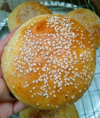 نان همبرگر پنبه ای