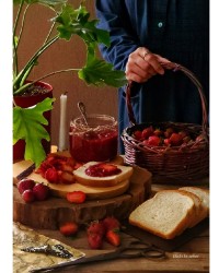 مارمالاد توت فرنگی رژیمی
