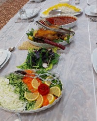 ???غذاهایی این چند روز خونه باغ