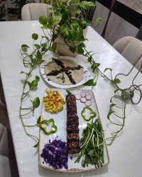 ❤️❤️کباب گوشت و بادمجون ب همراه سس بی نظیرش❤️❤️