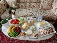 کیک اسفنجی تدارک روز پسر برای پسرای عزیزم