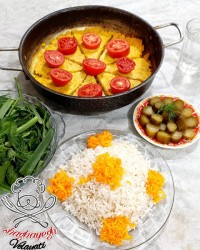 من و عشقم کباب تابه ای مرغ (کپشن خیلی خیلی مهم)