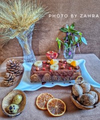 کیک هویج و گردو