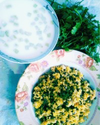 غذای ساده من عدس پلو