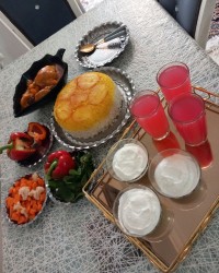 خوراک مرغ ورق بزن گلم