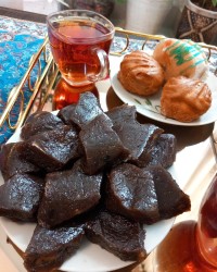 حلوا گردو (آغوز حلوا) ورق بزن دوست گلم