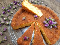 کیک سیب و ماست