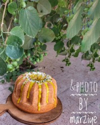 کیک هل وگلاب وزعفران