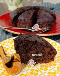 کیک خیس با قابلمه