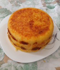 ته چین شوید باقلا با مرغ