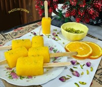 بستنی یخی پرتقالی