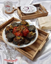 دلمه برگ شقایق پز کپشنو ببین حتما