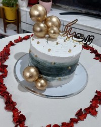 کیک تولد همسرم ❤️