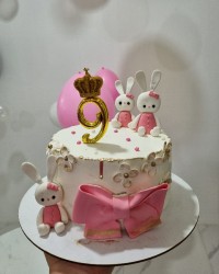 کیک تولد کوثر عزیزم