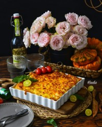 مک اند چیز با سس گوشت