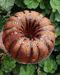 کیک هل وگلاب