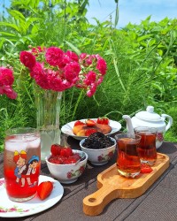 مربای توت فرنگی