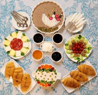 میز صبحانه