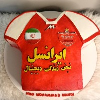 کیک تولد گل پسری