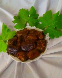 دلمه برگ مو لرستان