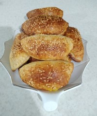 پیراشکی گوشت در فر