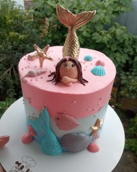 کیک پری دریایی