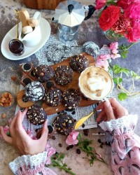 کوکی آجیلی شکلاتی