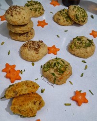 کوکی هویج و گردو