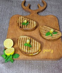 پنینی مرغ وقارچ
