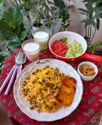 لوبیا پلو مجلسی
